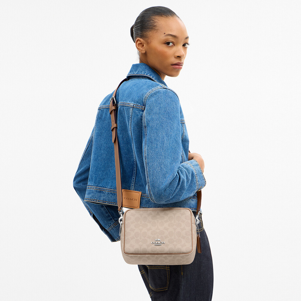 Coach Outlet Carey Crossbody Bag In Signature Canvas